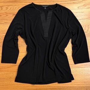 Banana Republic Black Long Sleeve Top